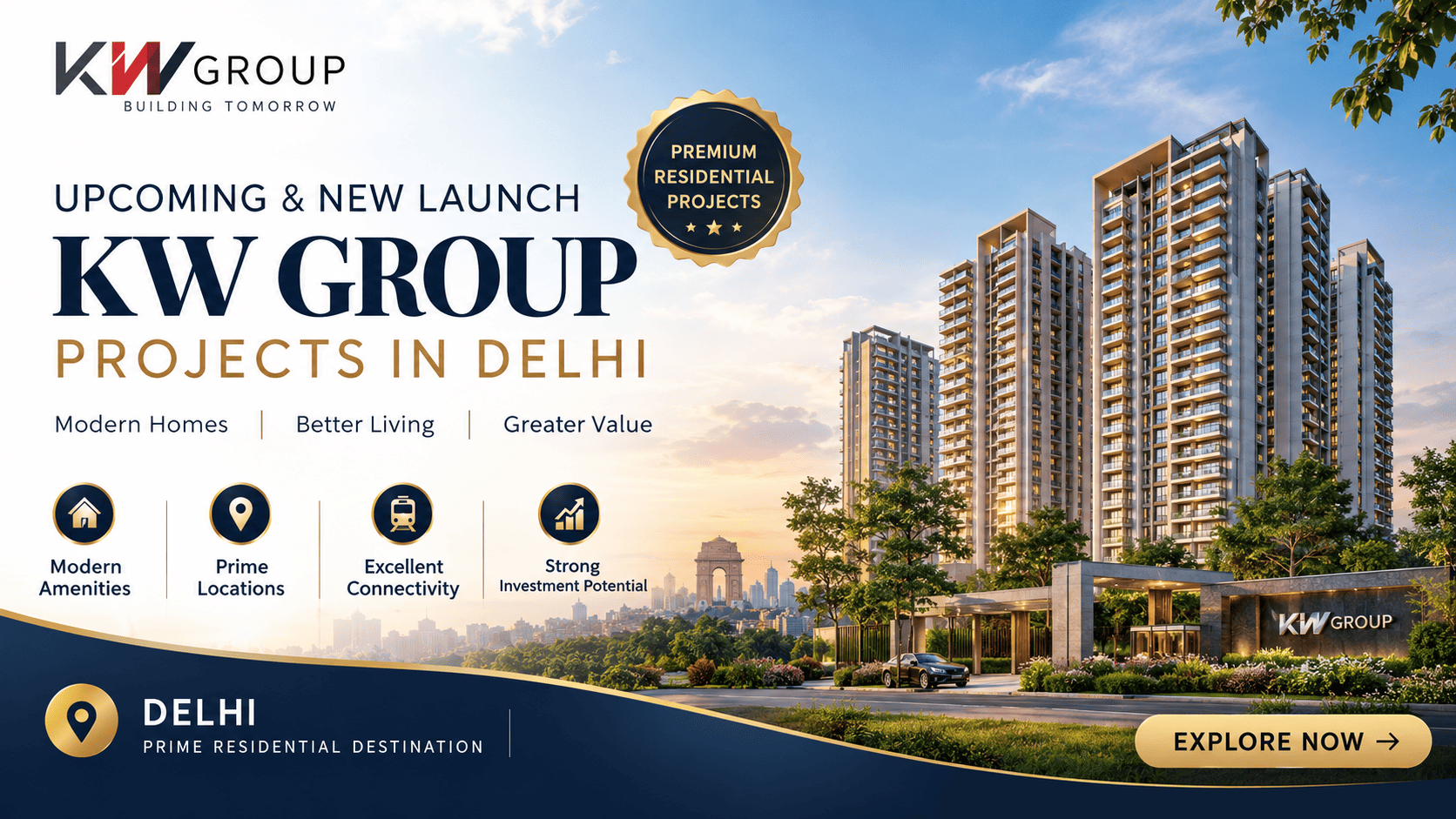 KW Group Projects in Delhi